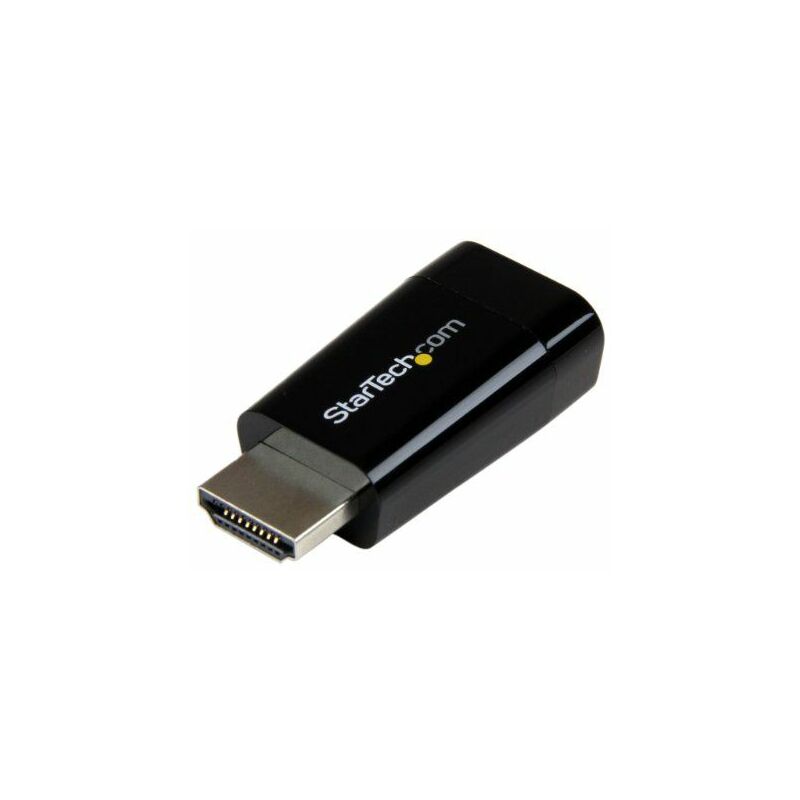 

.com Adaptador Conversor de Vídeo HDMI a VGA - Convertidor Portátil - DB15 - 1920x1200 - Startech