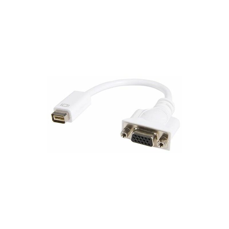 

Startech - .com Adaptador Conversor Mini DVI a VGA - Mini DVI Macho - VGA Hembra - Blanco