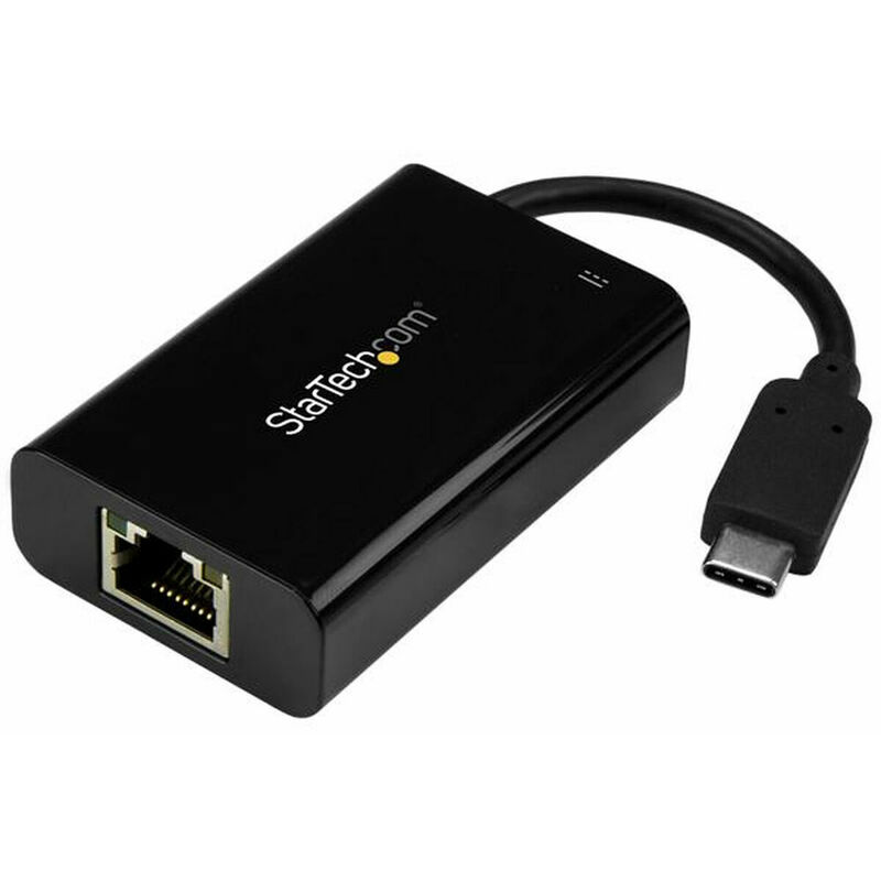 

Startech Adaptador de Red USB C Startech US1GC30PD Gigabit Ethernet Negro