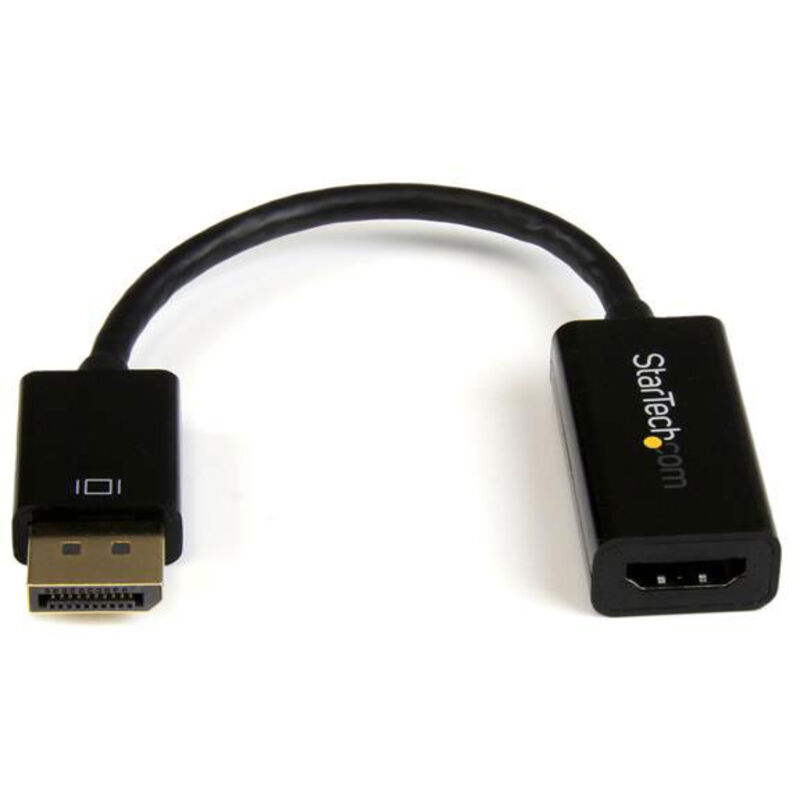 Com DP2HD4KS - Adaptateur actif DisplayPort 1.2 vers hdmi 4K (Mâle/Femelle) - 0.15 mètre - Startech