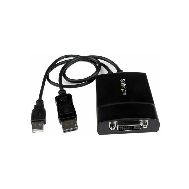 Com DP2DVID2 - Adaptateur actif DisplayPort vers dvi-d Dual Link (Mâle/Femelle) - Startech