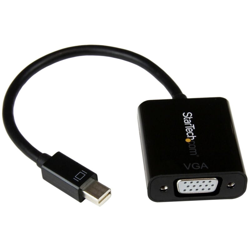 Startech - com MDP2VGA2 Noir - Adaptateur Mini-DisplayPort vers vga