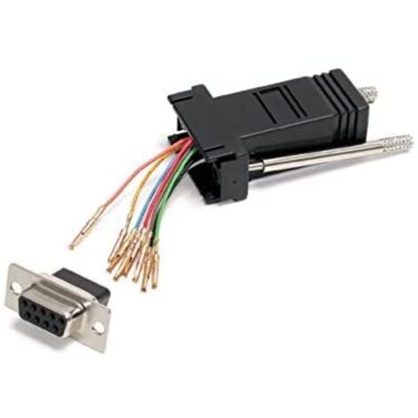 StarTech.com Adattatore Modulare seriale DB9 a RJ45 - F/F