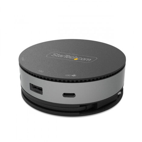 StarTech.com Adattatore multiporta USB-C - Mini Docking station USB Tipo C a HDMI/ Displayport 4K 60Hz o VGA - 75W Power Delivery - Hub 3x USB 3.0/3.1 - Gbe - Dock USB 3.1 Gen 2 10 Gbps per pc portati
