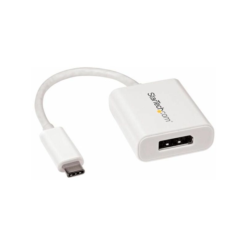 Image of Startech - com Adattatore video usb-c a DisplayPort - Convertitore usb Tipo-C a dp - 4k 60hz - Bianco