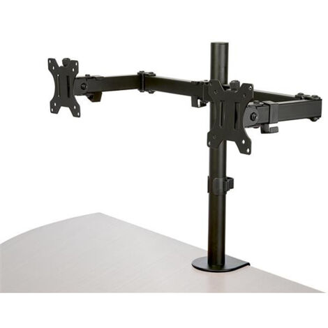 StarTech.com ARMDUAL2 Staffa Articolabile per Due Monitor 32" Nero Montaggio Scrivania
