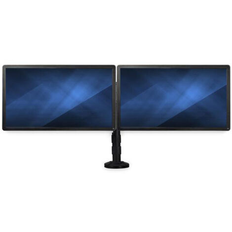 StarTech.com Bras pour écran PC double affichage à fixation bureau - Pince / oeillet - Pince - 16 kg - 33 cm (13) - 68,6 cm (27) - 100 x 100 mm - Noir (ARMBARDUOG)