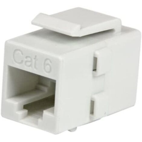 StarTech.com C6KEYCOUPLWH modulo Keystone