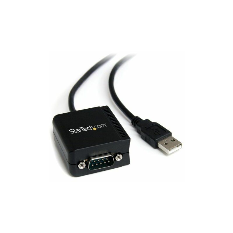 

Startech.com - Cable Adaptador 1,8m USB a 1 Puerto Serie Serial RS232 DB9 FTDI Aislamiento Óptico