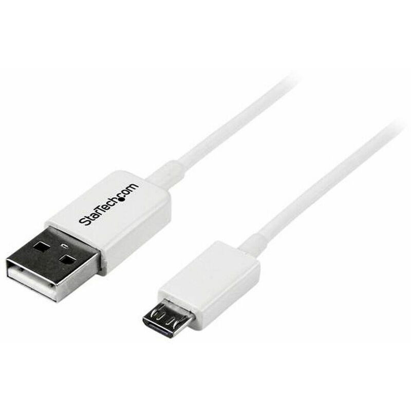 

Startech Cable USB a Micro USB Startech USBPAUB2MW Blanco