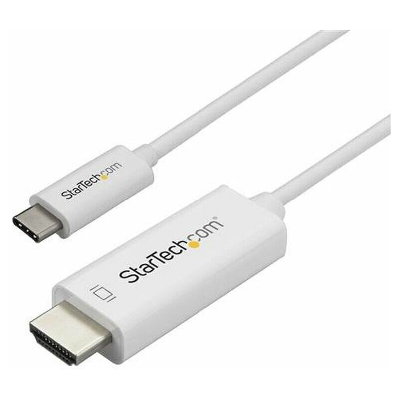 

Cable USB C a HDMI CDP2HD3MWNL 3 m Blanco - Startech