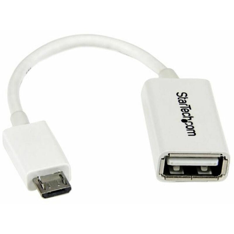 

Cable Micro USB a USB UUSBOTGW Blanco - Startech