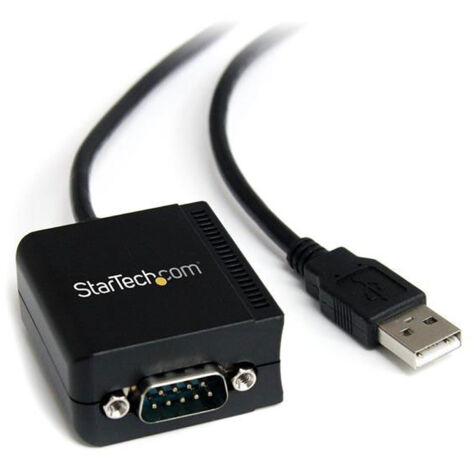 StarTech.com Câble adaptateur de 1,80 m USB vers série DB9 RS232 - Chipset FTDI
