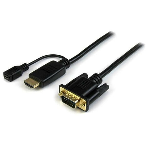 Visiodirect - Péritel vers HDMI Adaptateur convertisseur Pour vidéo TV DVD  Blu Ray PS4 NV3 avec câble de charge - Noir - Autres accessoires smartphone  - Rue du Commerce