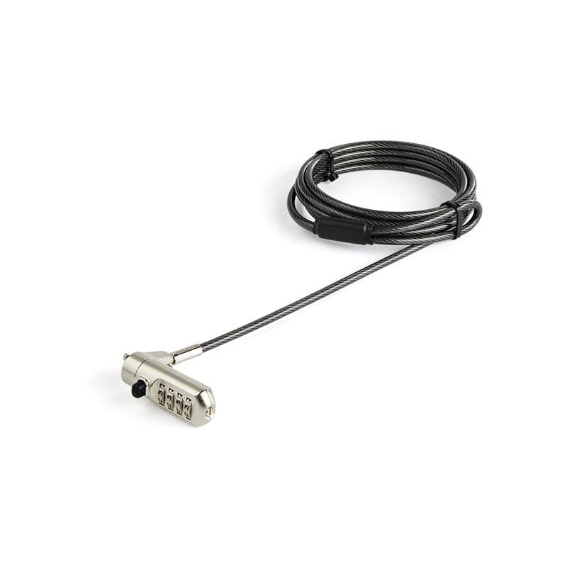 Startech - com C‎âble antivol pour ordinateur portable - 2 m - Verrou à combinaison - Nano-Slot - C‎âble de sécurité (ltlocknano)
