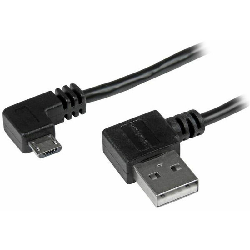 

Startech Cable USB a Micro USB Startech USB2AUB2RA1M Negro