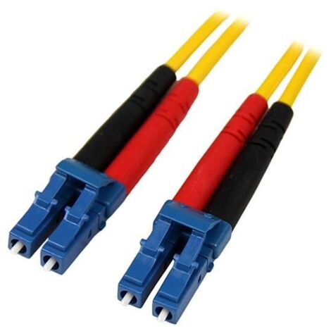 StarTech.com Cable de Red de 1m Monomodo Dúplex Fibra Óptica LC-LC 9/125