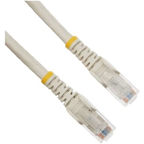 StarTech.com Cable de Réseau Ethernet Cat6 Snagless de 1m White - Cable Patch RJ45 UTP