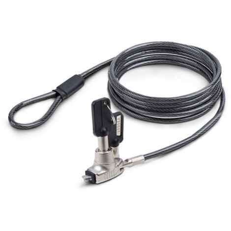 StarTech.com Cable de Slim Laptop Security Compatible with Noble Wedge de 1.5m - Cable Anti-theft - de Key