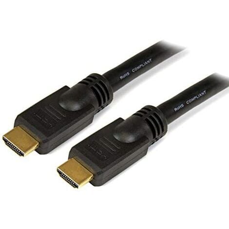 Startech.com cable hdmi de alta velocidad 10m - 2x hdmi macho - negro - ultra hd 4k x 2k,garantia lifetime