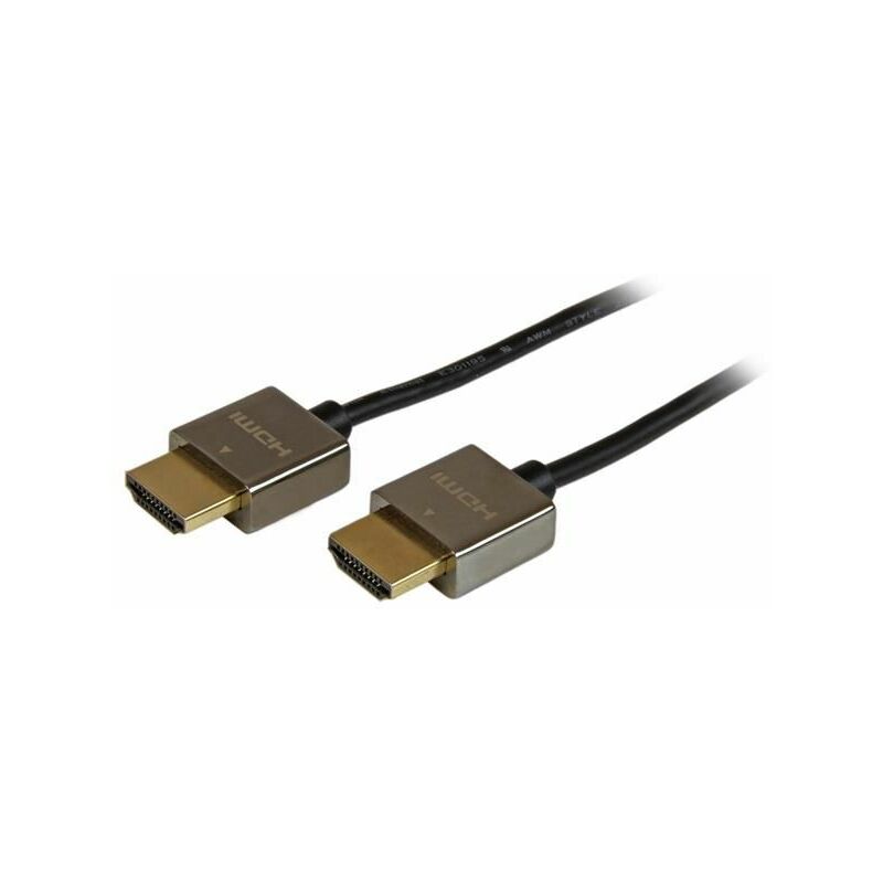 

.com Cable HDMI de alta velocidad de 1m - Cable Serie Pro Ultra HD 4k x 2k con Extremos de Metal - Startech