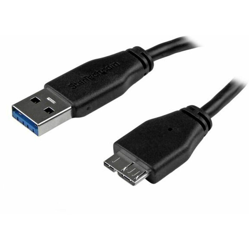 

Startech Cable USB a Micro USB Startech USB3AUB15CMS Negro