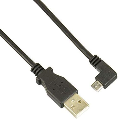 StarTech.com câble micro USB noir 1 mètre angle droit