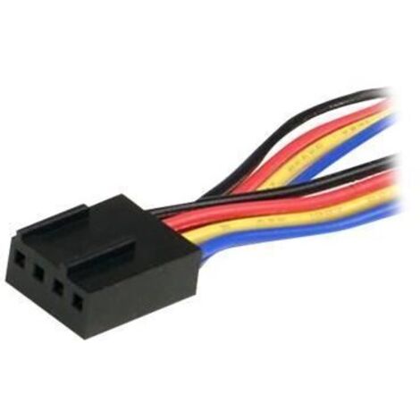 StarTech.com Câble répartiteur alimentation pr ventilateurs 4 broches 31cm -F/M