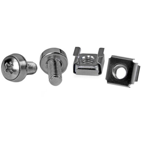 StarTech.com CABSCREWM6 giravite e bullone 12 mm 50 pz Vite