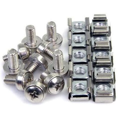 StarTech.com CABSCREWM62 vis et boulon 12 mm 100 pièce(s)