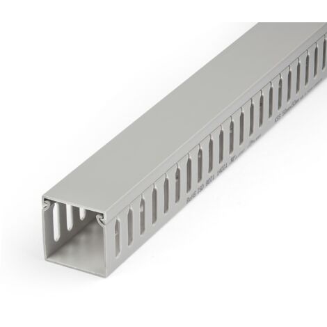 Startechcom canalisation de câbles 2 mètres gris PVC