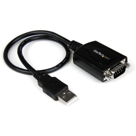 StarTech.com Cavo adattatore DB9 USB a seriale RS-232 30 cm, con interfaccia COM