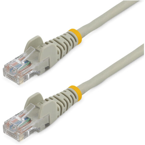 StarTech.com Cavo di rete CAT 5e - Cavo Patch Ethernet RJ45 UTP Grigio da 2m antigroviglio