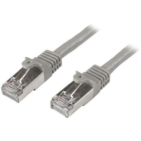 StarTech.com Cavo di rete Cat6 Ethernet Gigabit - Cavo Patch RJ45 SFTP da 2 m - Grigio