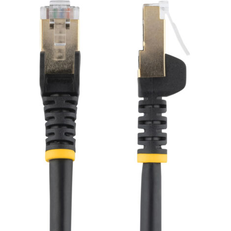 StarTech.com Cavo di Rete Ethernet Cat6a - Cavo Schermato STP da 3m - Nero