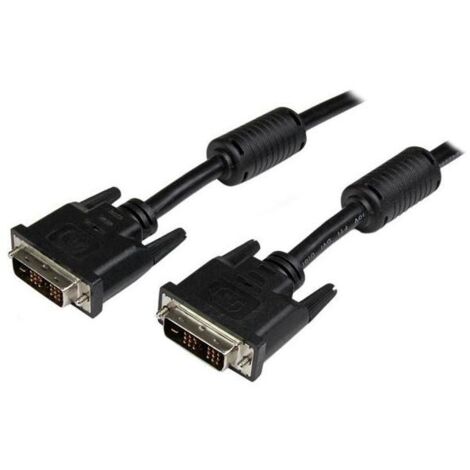 Startech.com cavo dvi-d single link 3m - cavo video digitale per monitor dvi-d maschio a maschio - nero - 1920x1200, garanzia a vita