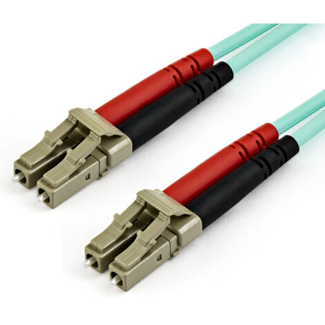 StarTech.com Cavo Fibra Ottica patch Multimodale LC a LC Duplex 50/125 OM3 - 7m