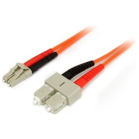 StarTech.com Cavo patch duplex in fibra multimodale 50/125 1 m LC - SC