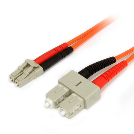 StarTech.com Cavo patch duplex in fibra multimodale 62,5/125 1 m LC - SC