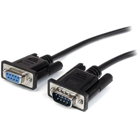 StarTech.com Cavo seriale diretto RS232 DB9 nero 2m - M/F