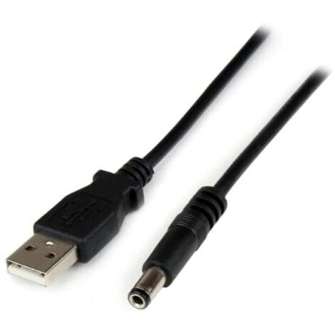 startechcom Cavo USB alimentazione 1 m Barilotto N