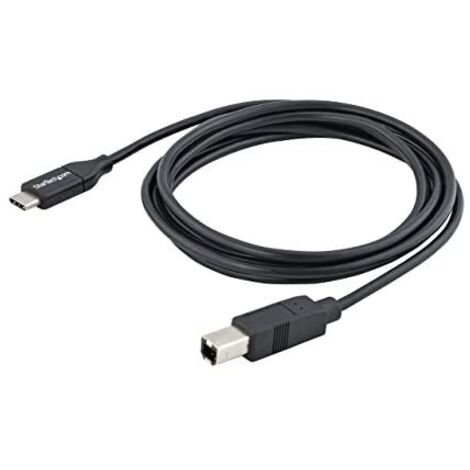 StarTech.com Cavo USB-C a USB-B da 2m - M/M - Cavo USB 2.0 Tipo C a USB-B