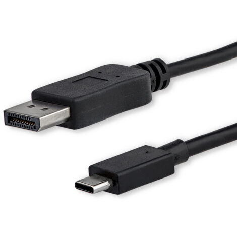 StarTech.com CDP2DPMM1MB cavo e adattatore video USB tipo-C Nero