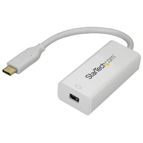 Startechcom CDP2MDPEC Adaptateur USB-C vers Mini DisplayPort Blanc