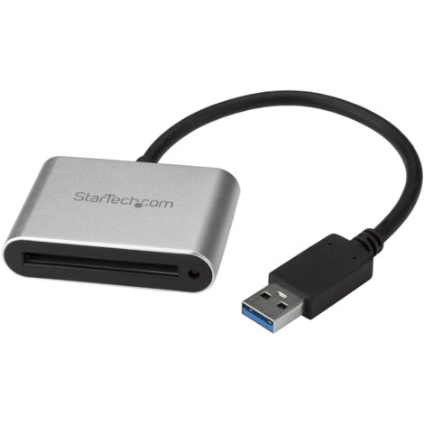 StarTech.com CFASTRWU3 lettore di schede USB 3.2 Gen 1 (3.1 Gen 1) Nero, Argento
