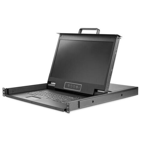StarTech.com Console KVM per Armadio Rack - Monitor LCD 17" - KVM Switch VGA - Cassetto KVM Montabile a Rack 1U completo con