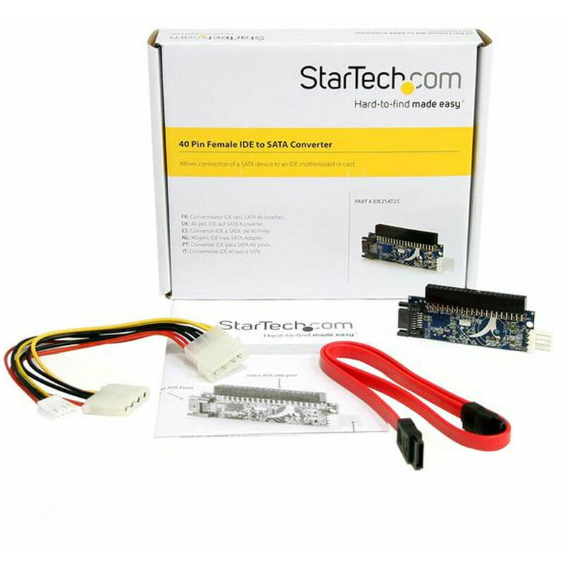 

Startech Conversor/Adaptador Startech IDE2SAT25 IDE SATA