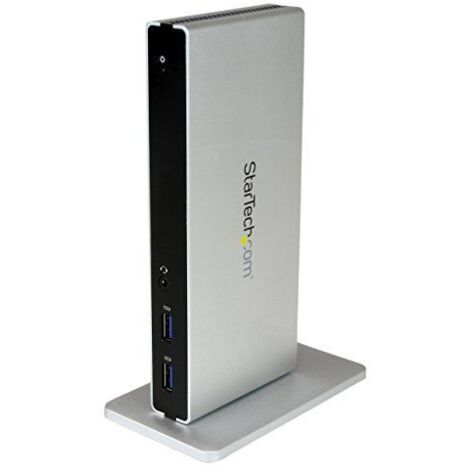 StarTech.com Docking Station USB 3.0 para Dos Monitores con DVI y Soporte Vertical