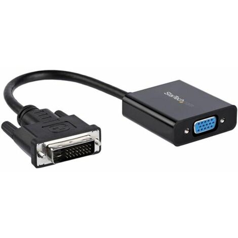Startechcom DVI2VGAE Adaptateur actif DVI-D à VGA noir