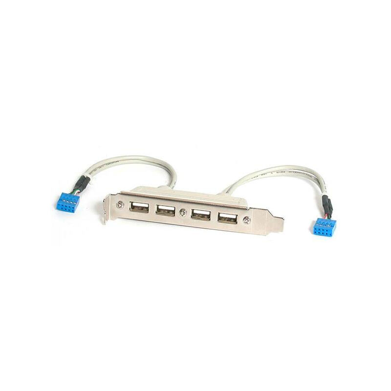 4 Port Usb A Female Slot Plate